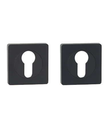 Накладки на ключевой цилиндр Накладка под цилиндр TANDOOR TDAL ET-02 BLACK 